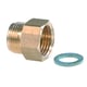Raccord intermédiaire mâle-femelle - 1/2" - 20 mm