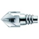 Fraise à chanfreiner/ébavurer H3E58318 carbure Angle 90° - Revêtu TAX (TiAlN) - Diamètre 12 mm