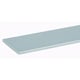 Méplat aluminium anodisé argent