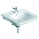 Lavabo Matura 2 percé avec trop-plein - 60 x 55,5 cm
