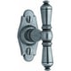 Bouton de fenêtre sur platine NEVERS laiton patiné