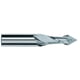 Foret à pointer MULTI-V 8088 carbure angle 60°