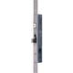 Serrure 1 point pêne dormant basculant et demi-tour BLINDO entraxe 92 mm axe 35 mm