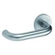 Béquille double sur rosace  inox 202 LC2