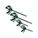 Serre-joint Lot de 4 pièces - Capacité de serrage : 150-300 mm - Saillie : 135 mm