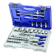 Coffret de 44 douilles et accessoires 1/4" 1/2" métrique