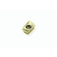 Plaquette de fraisage carbure XOMX-TR-ME08 - Longueur d'arête de coupe : 12 mm - Rayon : 3,1 mm - Revêtement : PVD - F40M