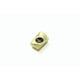 Plaquette de fraisage carbure XOEX-M07 - Longueur d'arête de coupe : 12 mm - Rayon : 0,2 mm - Revêtement : PVD - F40M