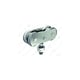 Monture à galet pour porte accordéon SPORTUB force 300 kg  galet en acier 0683