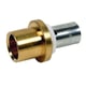 Adaptateur à sertir pour tube cuivre - Diamètre Per : 20 mm - Diamètre cuivre : 18 mm