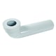 Pipe WC longue PIPUNIC - Diamètre : 85 mm / 107 mm / 100 mm - Longueur : 300 mm