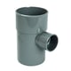 Embranchement 87°30 PVC mâle-femelle
