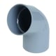 Coude PVC 67°30 mâle-femelle