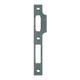 Gâche centrale plate à talon 5008 épaisseur 2,5 mm