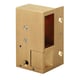 Gâche électrique en applique horizontale bronze BEUGNOT N°1 à impulsion
