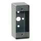 Boîtier rectangulaire en applique PBHI inox pour bouton poussoir