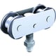 Monture à galet pour porte accordéon SPORTUB force 40 kg