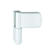 Paumelle réglable 3D SIKU K4145 pour menuiserie PVC