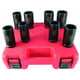 Coffret de douilles et accessoires SS618 3/4PDR 8PCS MET IMP SET