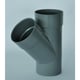 Culotte 45° PVC mâle/femelle
