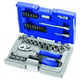 Coffret de 34 douilles 1/4" avec accessoires