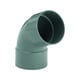 Coude PVC évacuation 67°30 femelle/femelle