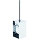 Porte balai de WC inox - mural - poli brillant