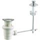 Bonde lavabo à clapet tirette verticale