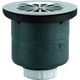 Bonde de receveur de douche Ø 90mm à grille sortie verticale
