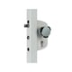 Serrure 1 point pour portillon de piscine LAKZ4I blanc RAL 9010