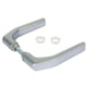 Béquille double renforcée aluminium 3006J-H carré de 8 x 120 mm