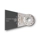 Lame de scie universelle E-CUT 134 Starlock Plus pour machine oscillante - S HCS - 50 x 65 mm - 10 pièces