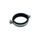 Collier de fixation acier simple avec isogaine BIFIX 1301