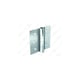 Charnière pour porte à déplacement latéral 1512P SPORTUB pose à plat 85 x 85 mm