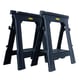 Tréteau pliable en plastique 82 cm - 450 kg Lot de 2 pièces