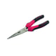 Pince à bec demi-rond droit 237-16G - 160 mm - Longueur des becs : 51 mm