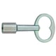 Clé pour batteuse EDF triangle femelle de 11 mm