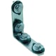Équerre d'assemblage 90° avec écrous RapidRail - 90 ° - 93,5 x 93,5 mm