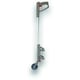 Canne pour traceur de chantier 1 roue