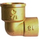 Coude laiton femelle 90GCU