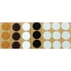 Cache vis adhésif diamètre 19.5 mm sachet de 500 pièces blanc