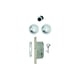 Serrure pour porte coulissante intérieure SET 3 4920