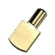 Taquet d'agencement diamètre 7 mm laiton
