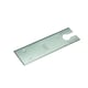 Plaque de recouvrement pour pivot de sol BTS 80 inox brossé