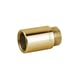 Allonge en laiton mâle-femelle - 3/4" x 30 mm