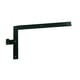 Paire de penture équerre bout droit noir 35 x 5 mm longueur 300 mm diamètre 14 mm
