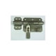Verrou de box G9021 inox 316 brossé diamètre 10 mm