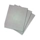 Feuille abrasive VC152 - Dimensions : 70 mm 115 mm - Grain 40