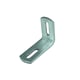 Équerre d'assemblage 90° perforation ovale - 76 x 53 mm