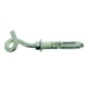 Cheville métallique charges lourdes TRIGA Z avec tige queue de cochon - M12 Diamètre de perçage : 18 mm boîte de 5 pièces